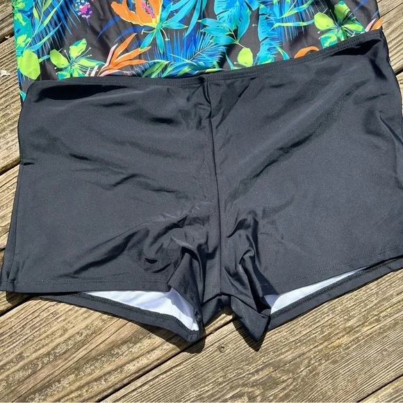 2 piece tropical tankini plus size - Picture 7 of 12